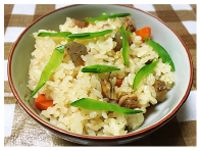 煮しめで炊き込みご飯~余ったおせちでアレンジ~