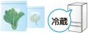 食材の保存について
