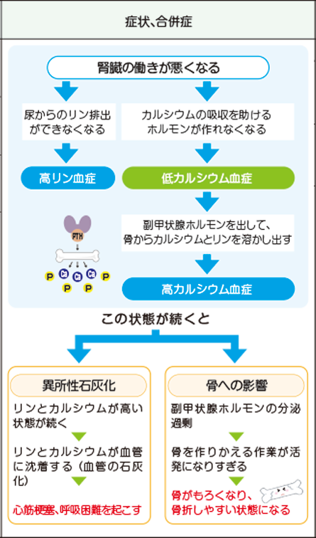 検査数値と合併症の関係