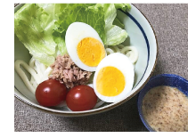 サラダうどん