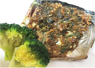 透析食レシピ紹介 さばのごま味噌焼き