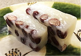 透析食レシピ紹介 小豆ういろう