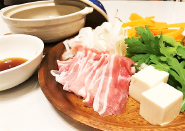 簡単!スライス野菜でしゃぶしゃぶ鍋