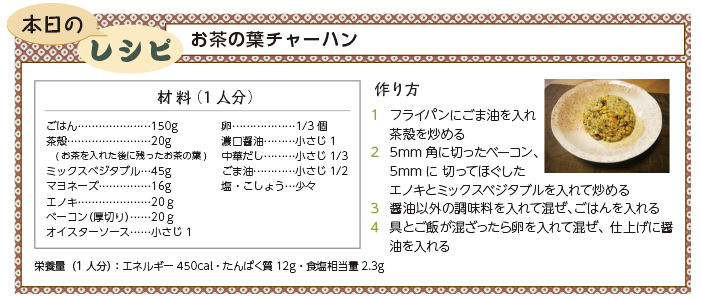 朝食について