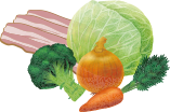 野菜たっぷりすいとん