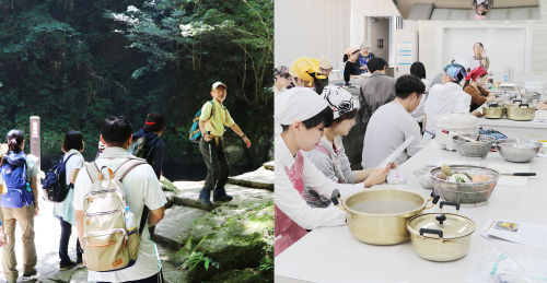 自立、自活のための運動イベント・料理教室